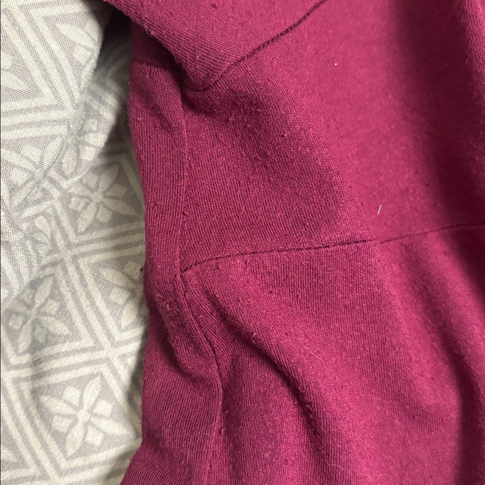 Torrid sz 1 Harper shirt purple 3/4 sleeve super soft material used condition - Picture 8 of 8